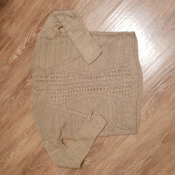 (M) Le Tempes des Cherises Loose Knit Bohemian Sweater Cottagecore Cotton Blend - Picture 7 of 9